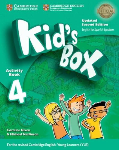 Kid's Box Level 4 Activity Book with CD ROM and My Home Booklet Updated English for Spanish Speakers von Cambridge University Press